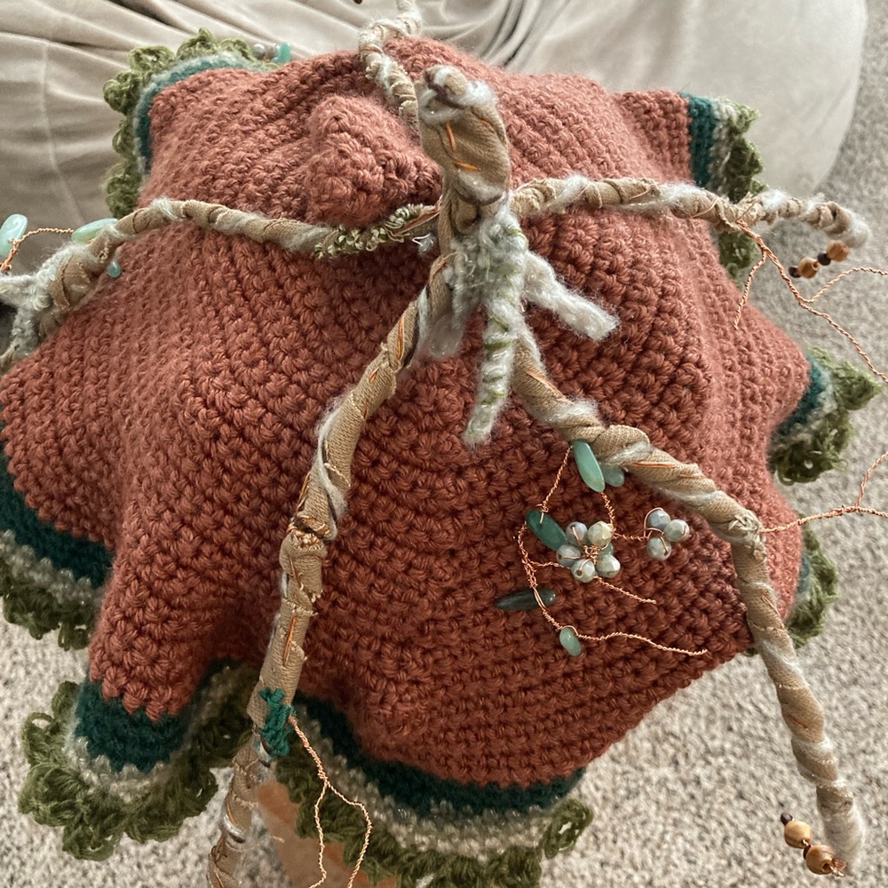 Handmade, one of a kind, festival hat!